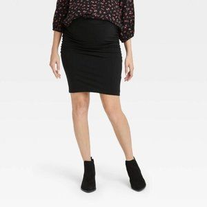 Nines by Hatch Maternity Jersey Shirred Skirt XXL